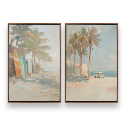 [Color:Walnut], Picture of art in a Walnut frame