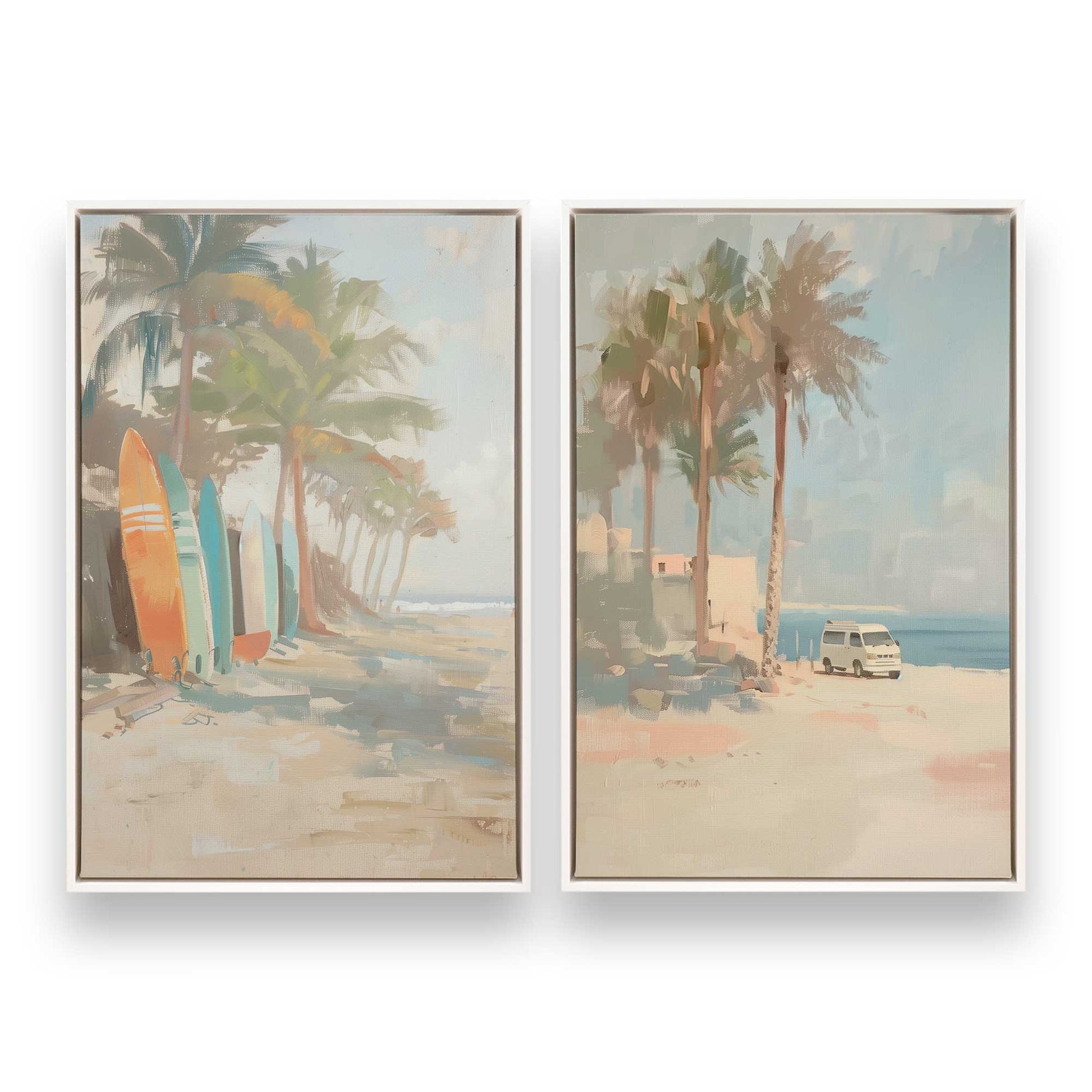 [Color:Opaque White], Picture of art in a White frame
