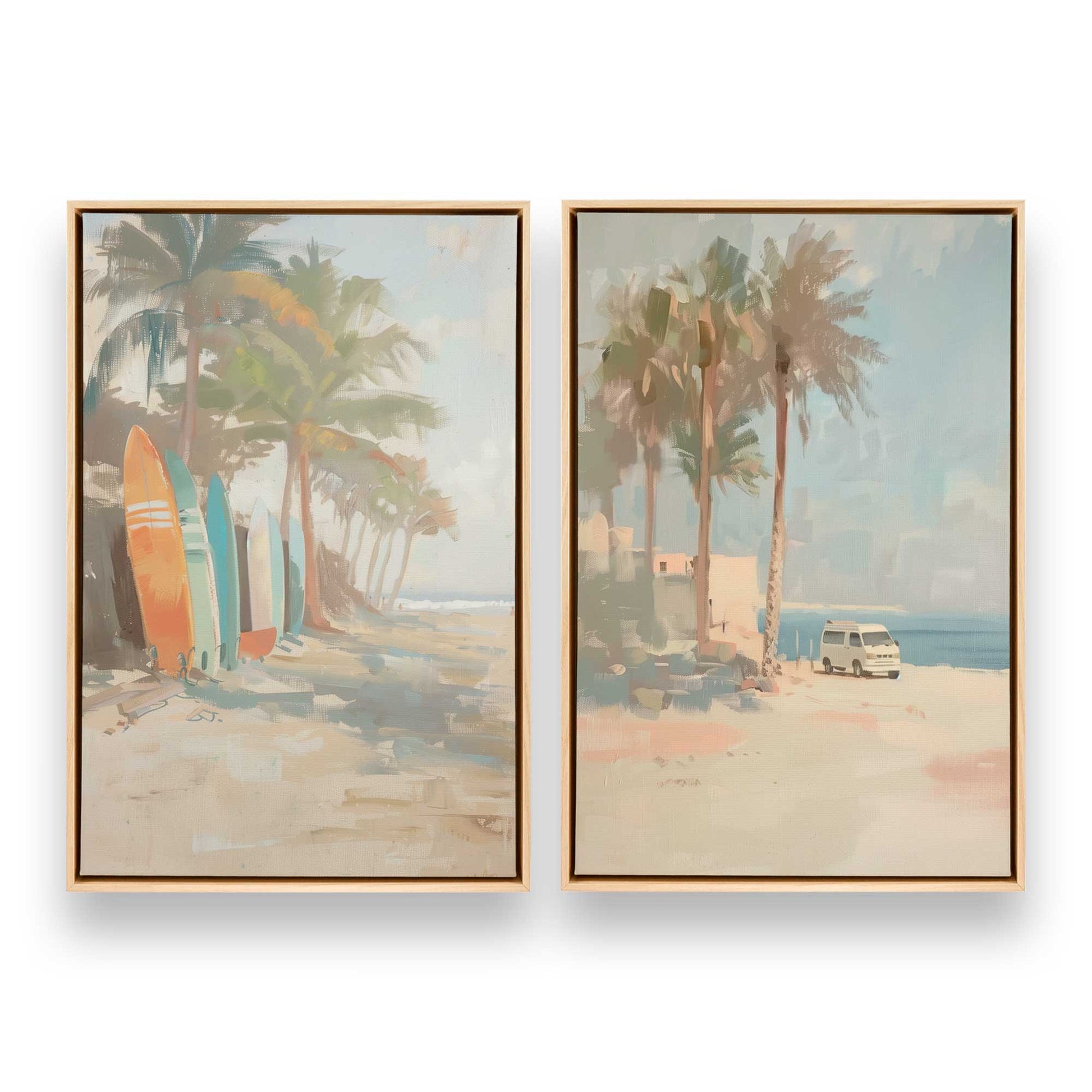[Color:American Maple], Picture of art in a American Maple frame