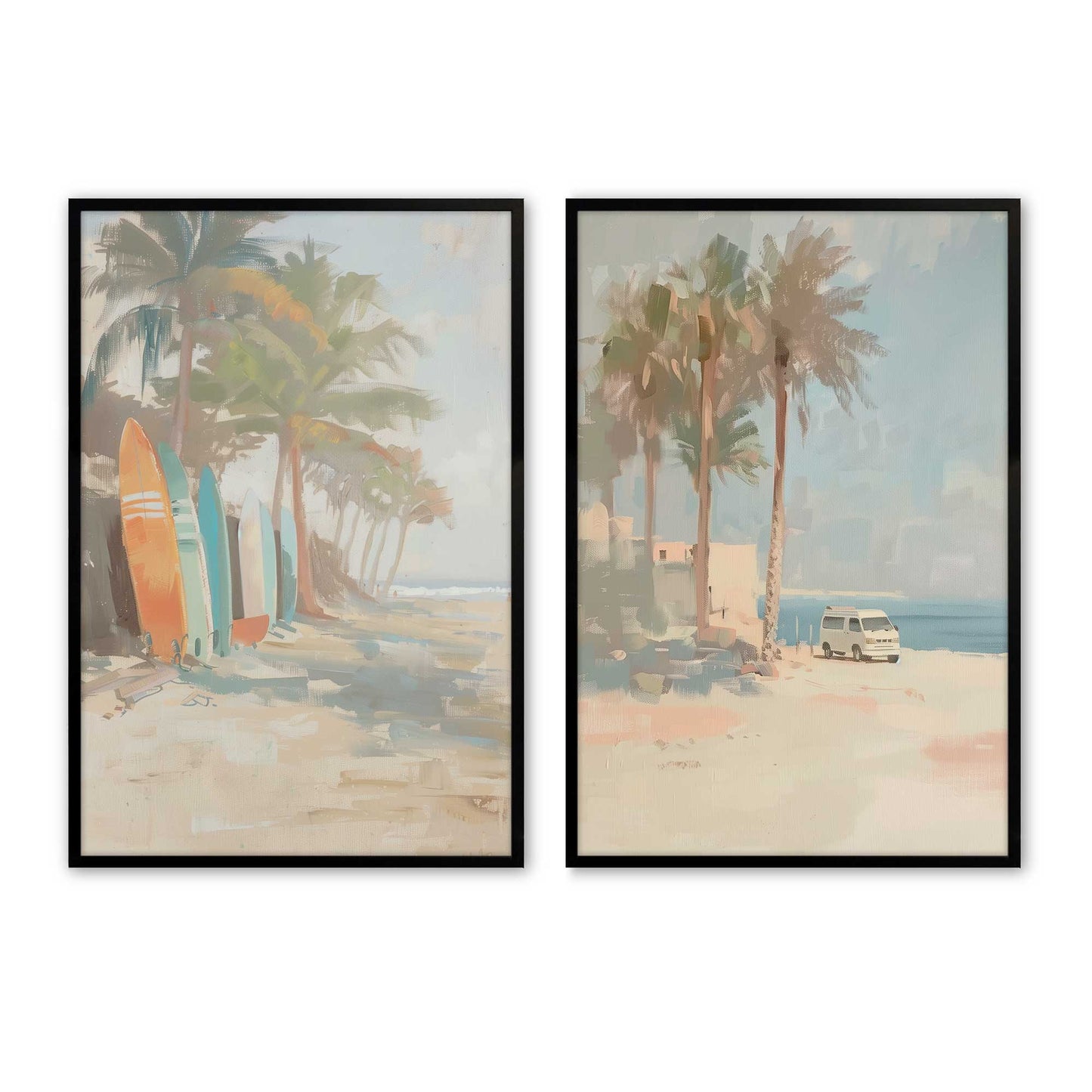 [Color:Satin Black], Picture of art in a Satin Black frame