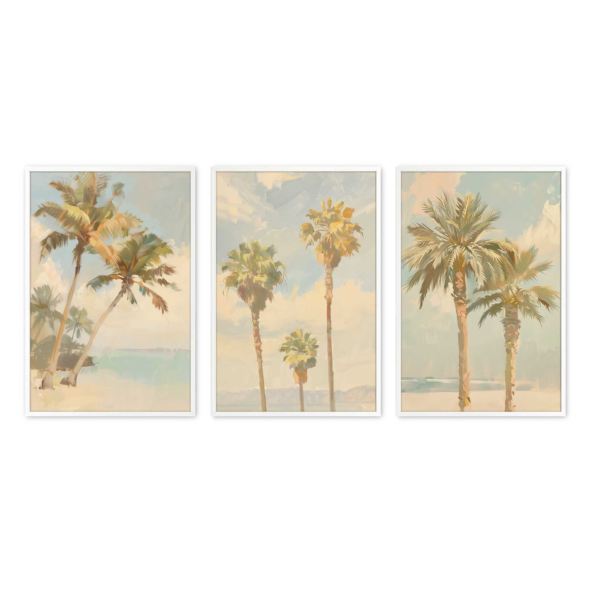[Color:Opaque White], Picture of art in an Opaque White frame