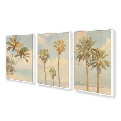 [Color:Opaque White], Picture of art in an Opaque White frame at an angle