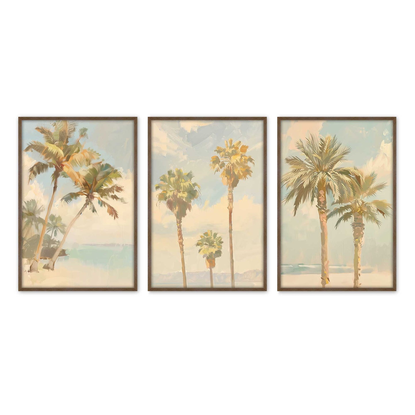 [Color:Walnut], Picture of art in a Walnut frame
