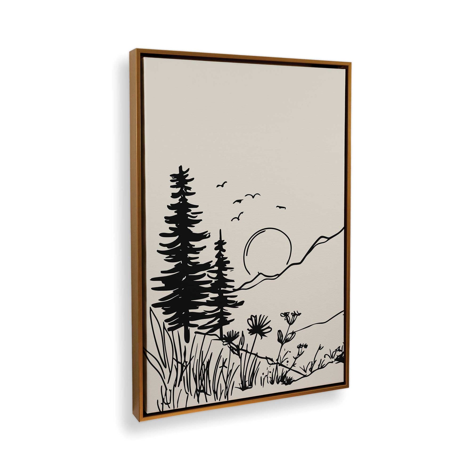 [Color:Polished Gold], Picture of the corner of the art