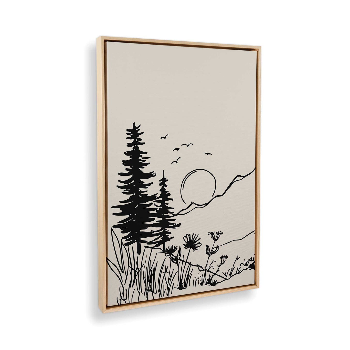 [Color:American Maple], Picture of the corner of the art