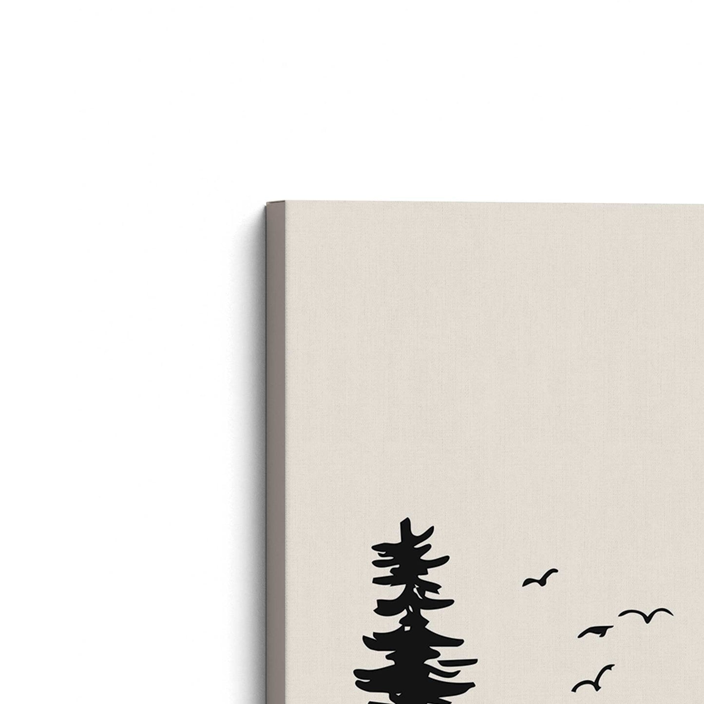 [Color:Stretched Canvas], Picture of the corner of the art