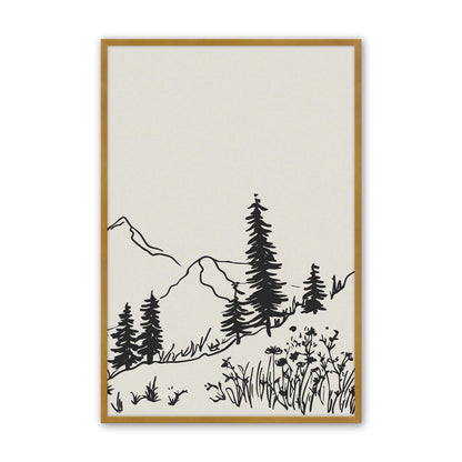 [Color:Polished Gold], Picture of art in a Polished Gold frame