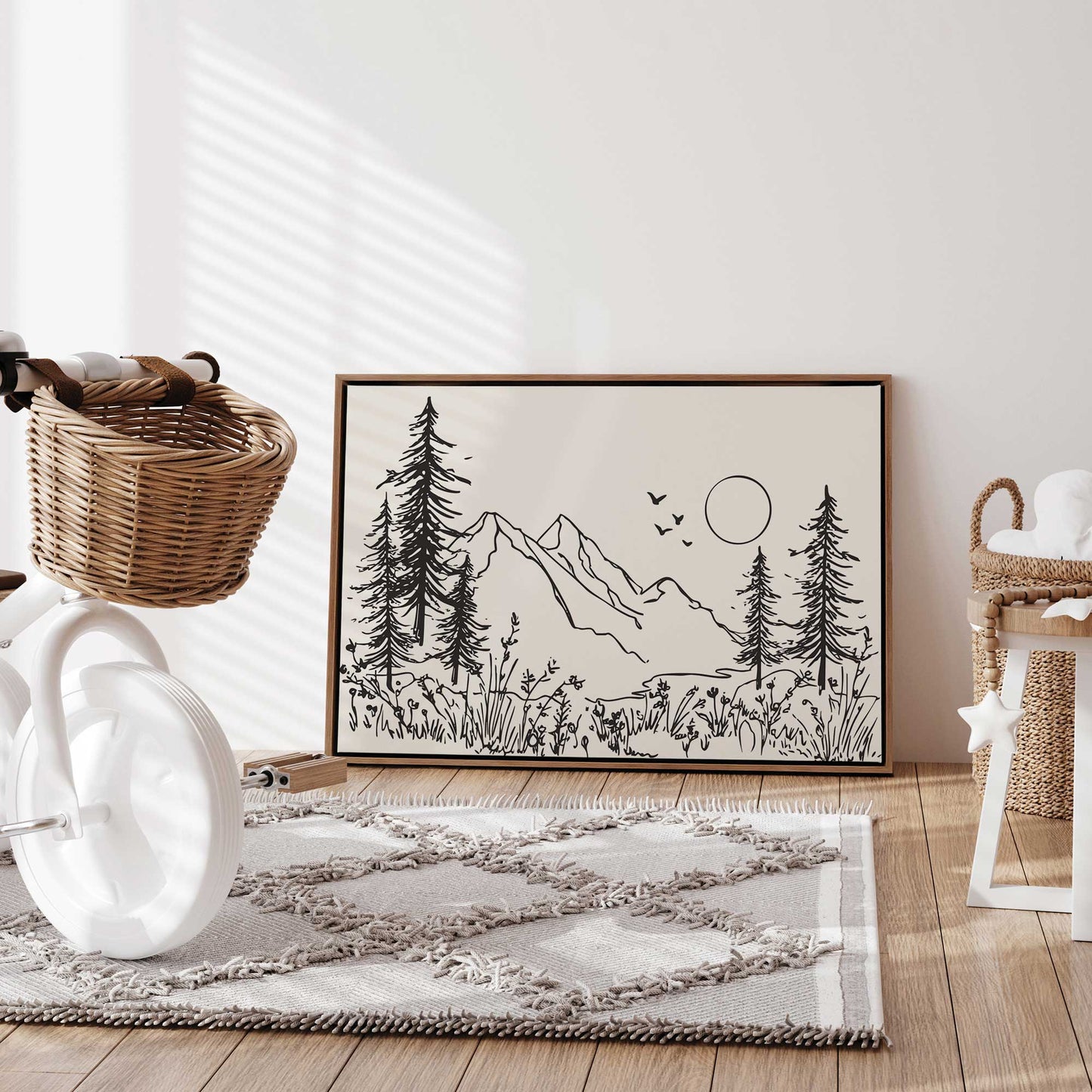 Picture of art in a room