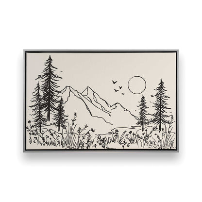 [Color:Polished Chrome], Picture of art in a Polished Chrome frame