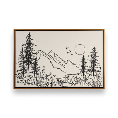 [Color:Polished Gold], Picture of art in a Polished Gold frame