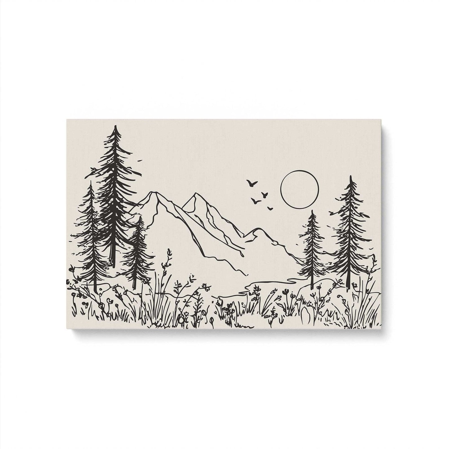 [Color:Stretched Canvas], Picture of art