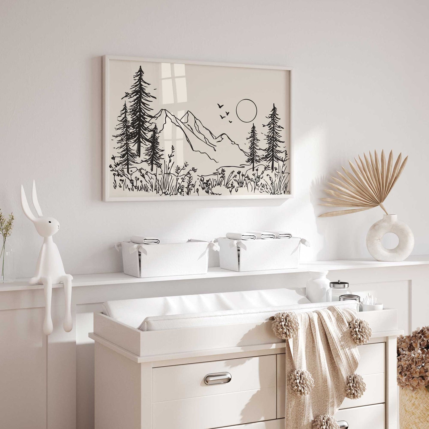 Picture of art in a room