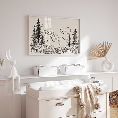 Picture of art in a room