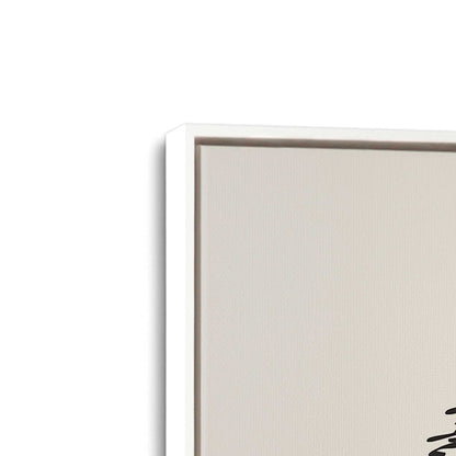 [Color:Opaque White], Picture of art in a White frame at an angle