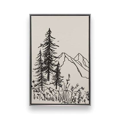 [Color:Polished Chrome], Picture of art in a Polished Chrome frame