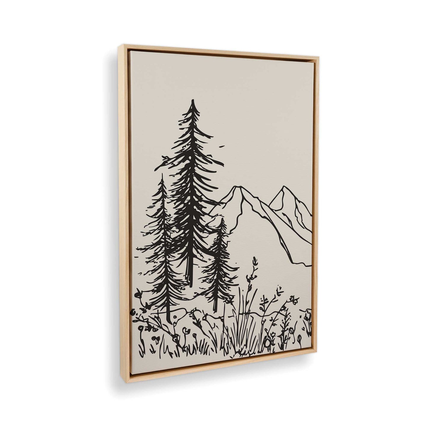 [Color:American Maple], Picture of the corner of the art
