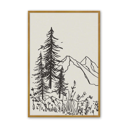 [Color:Polished Gold], Picture of art in a Polished Gold frame