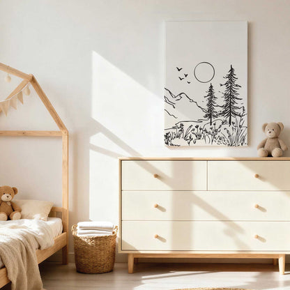 Picture of art in a room