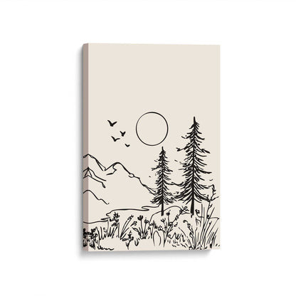 [Color:Stretched Canvas], Picture of art at an angle