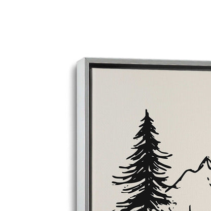 [Color:Polished Chrome], Picture of art in a Polished Chrome frame at an angle