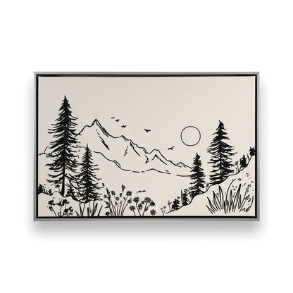 [Color:Polished Chrome], Picture of art in a Polished Chrome frame