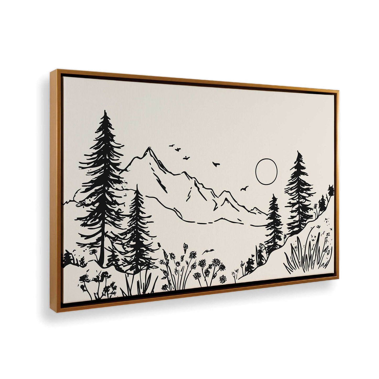 [Color:Polished Gold], Picture of the corner of the art