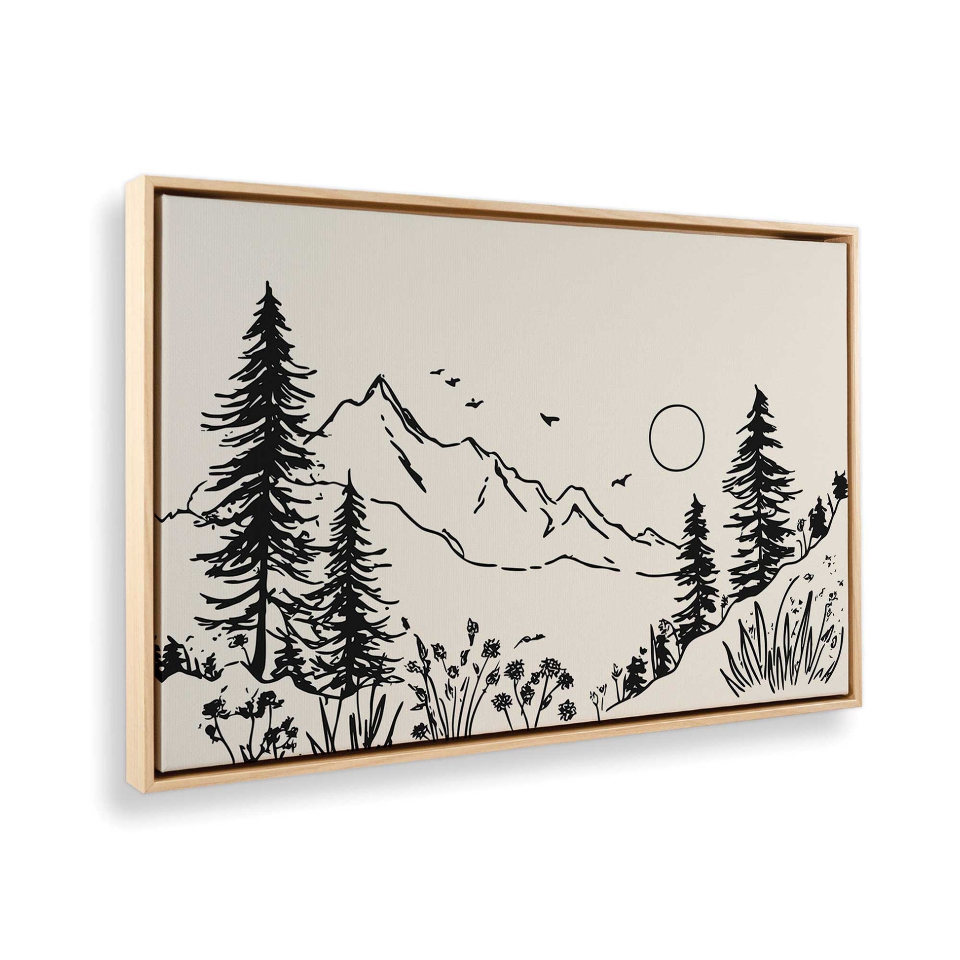 [Color:American Maple], Picture of the corner of the art
