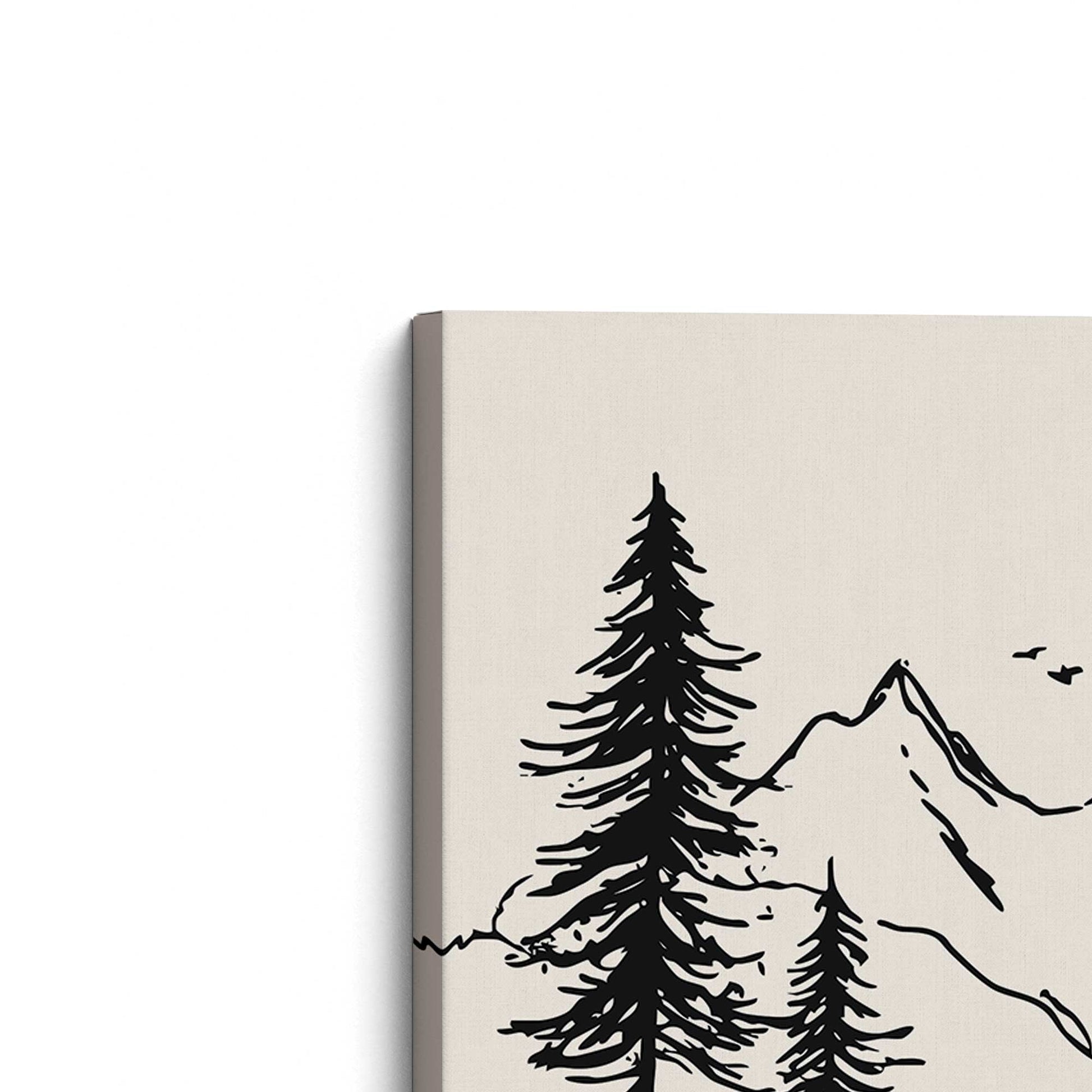 [Color:Stretched Canvas], Picture of the corner of the art