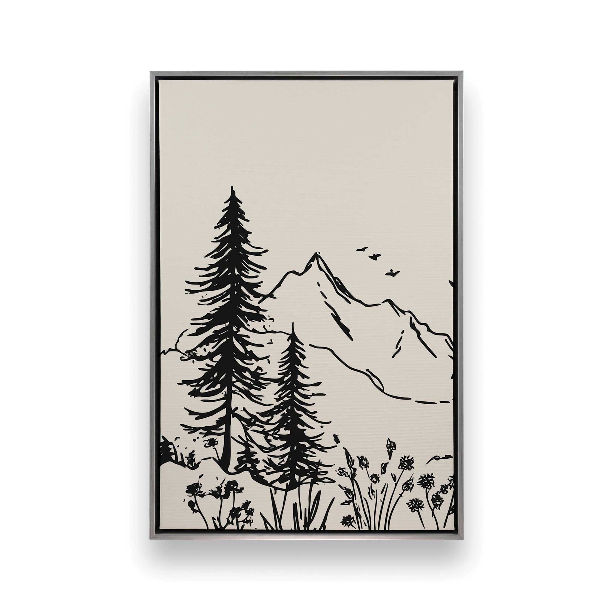 [Color:Polished Chrome], Picture of art in a Polished Chrome frame