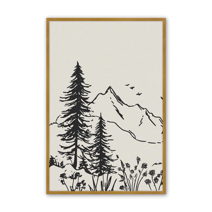 [Color:Polished Gold], Picture of art in a Polished Gold frame
