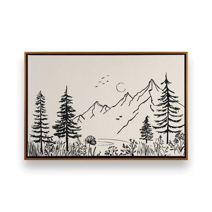 [Color:Polished Gold], Picture of art in a Polished Gold frame