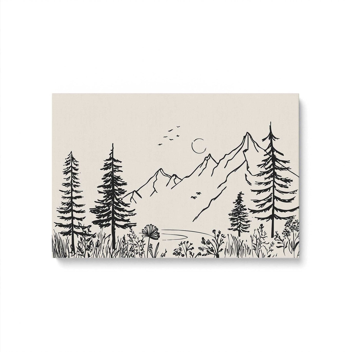 [Color:Stretched Canvas], Picture of art
