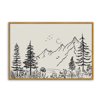 [Color:Polished Gold], Picture of art in a Polished Gold frame