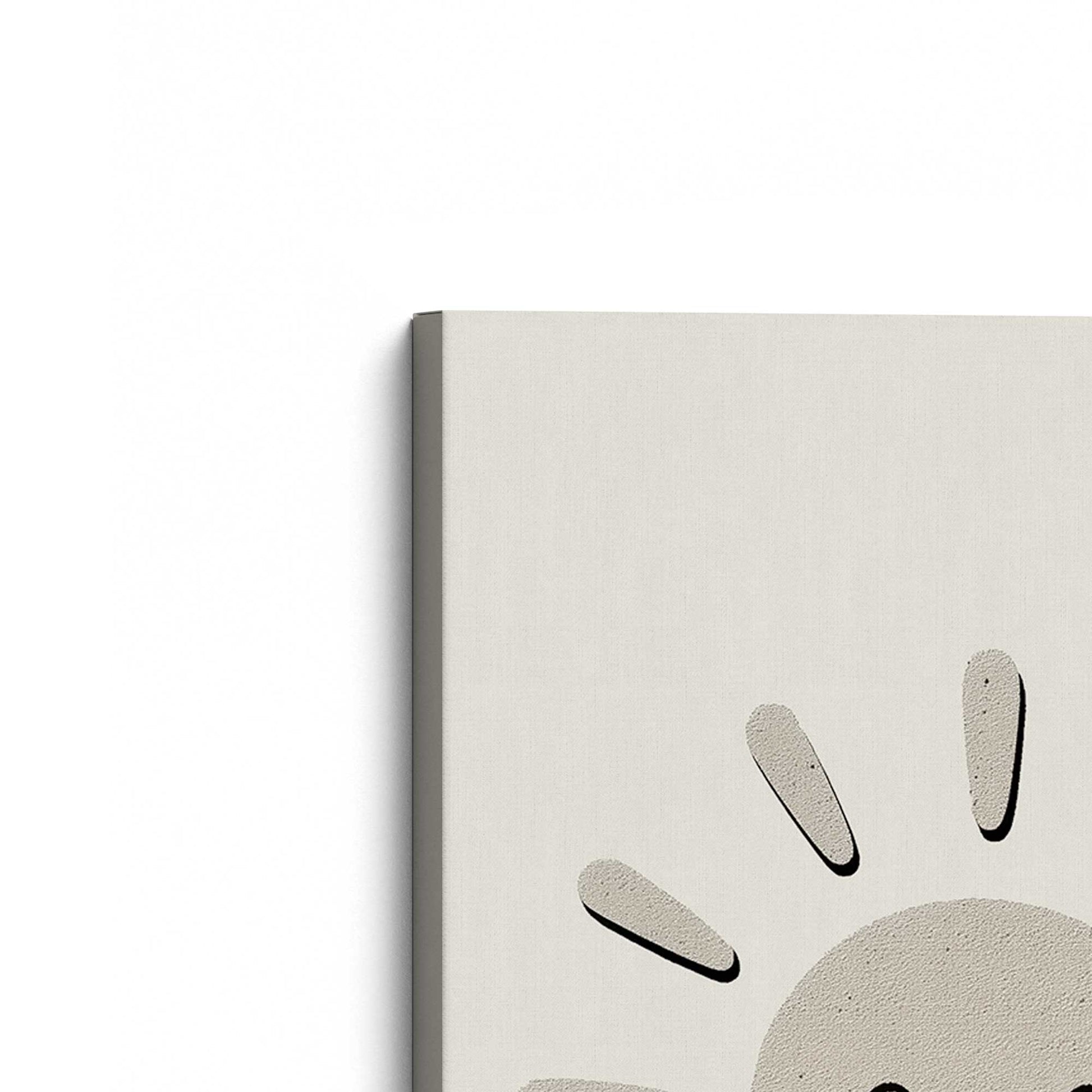 [Color:Stretched Canvas], Picture of the corner of the art