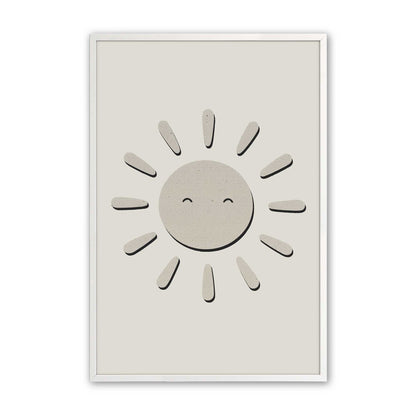 [Color:Opaque White], Picture of art in a Opaque White frame