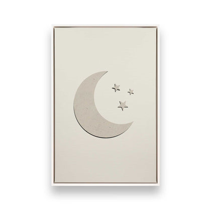[Color:Opaque White], Picture of art in a White frame