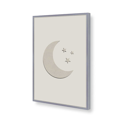 [Color:Polished Chrome], Picture of art in a Polished Chrome frame of the corner