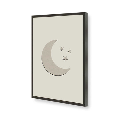 [Color:Satin Black], Picture of art in a Satin Black frame of the corner
