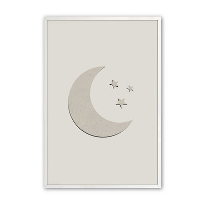 [Color:Opaque White], Picture of art in a Opaque White frame