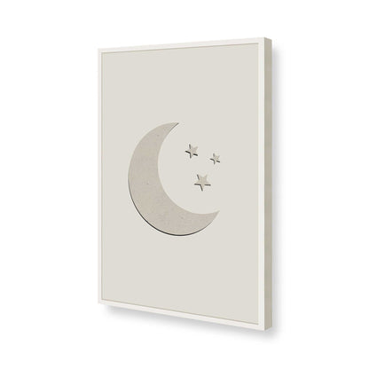 [Color:Opaque White], Picture of art in a Opaque White frame of the corner