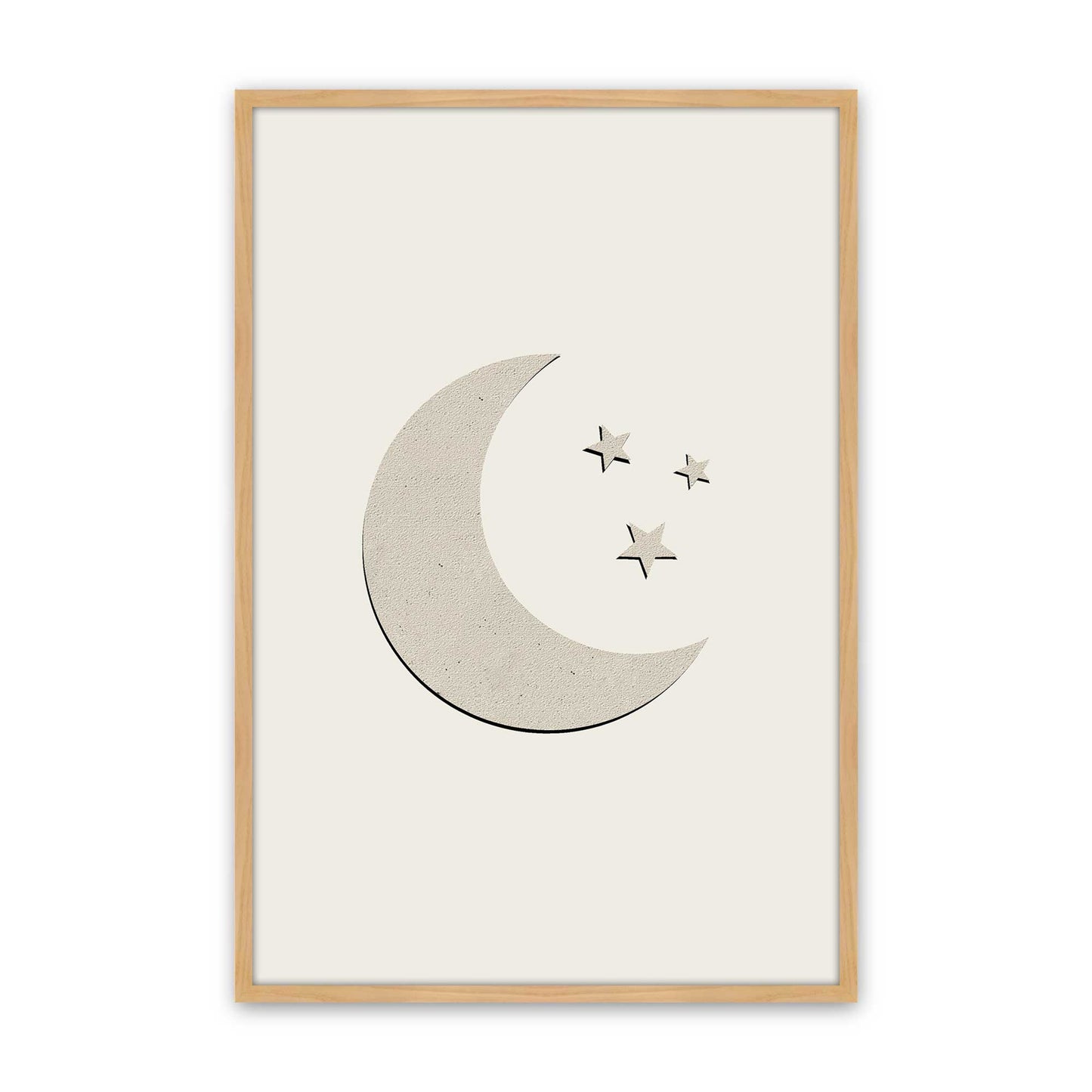 [Color:American Maple], Picture of art in a American Maple frame