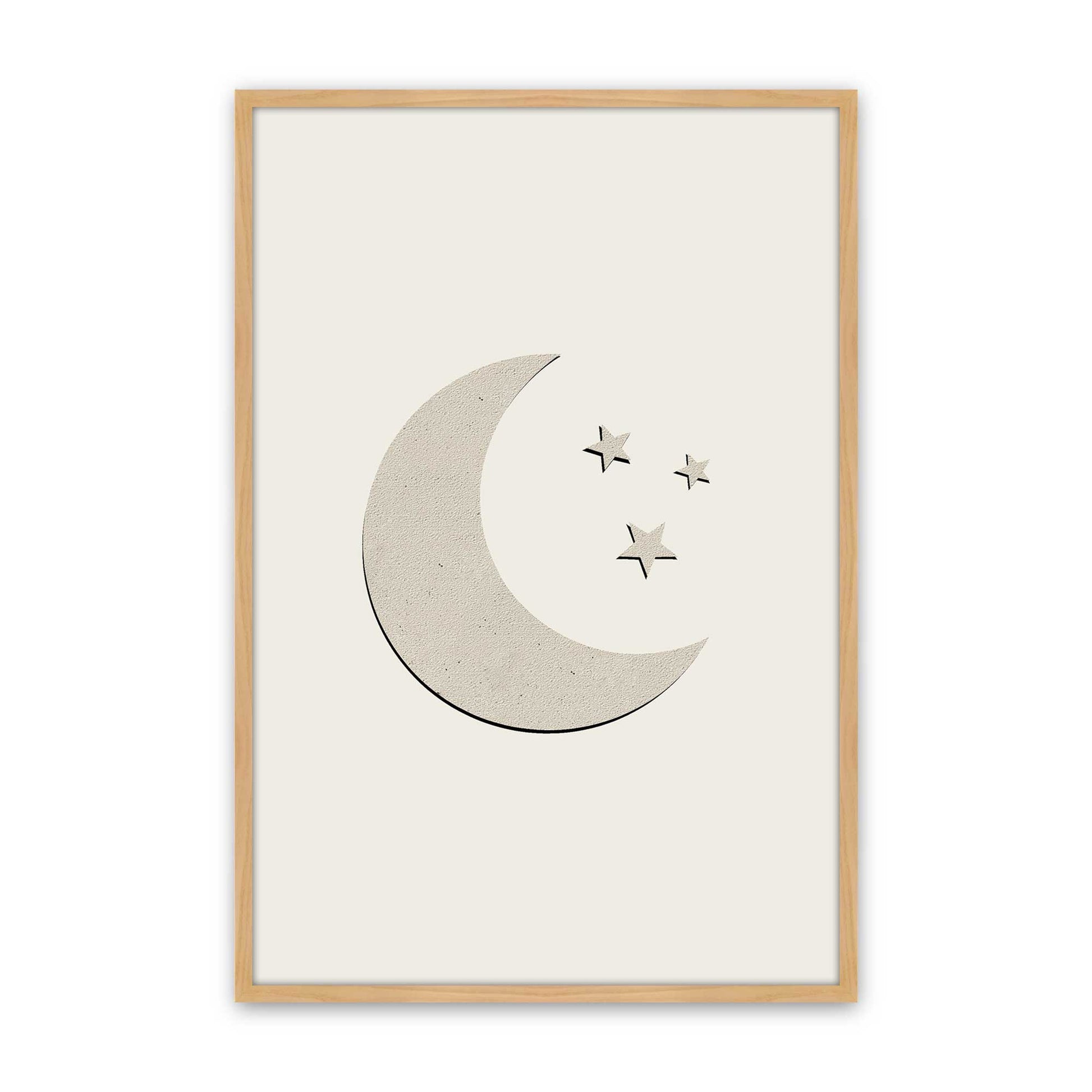 [Color:American Maple], Picture of art in a American Maple frame