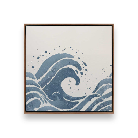 [Color:Walnut], Picture of art in a Walnut frame