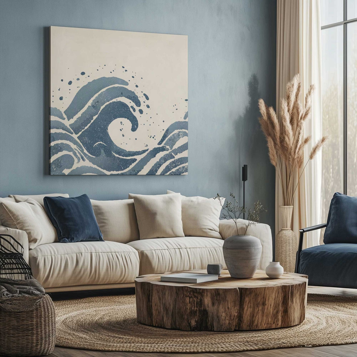 Picture of art in a room