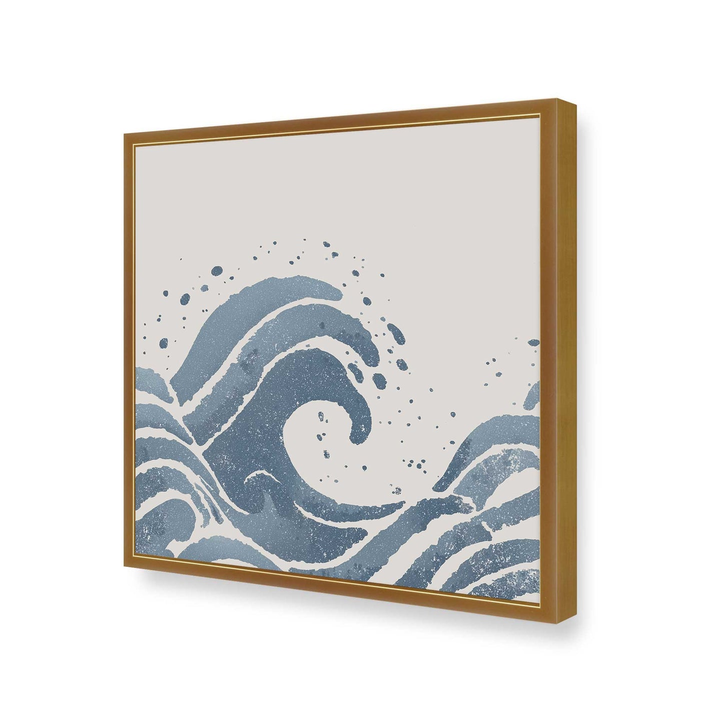 [Color:Polished Gold], Picture of art in a Polished Gold frame of the corner