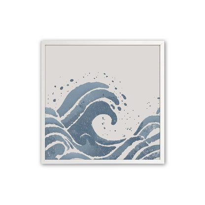 [Color:Opaque White], Picture of art in a Opaque White frame