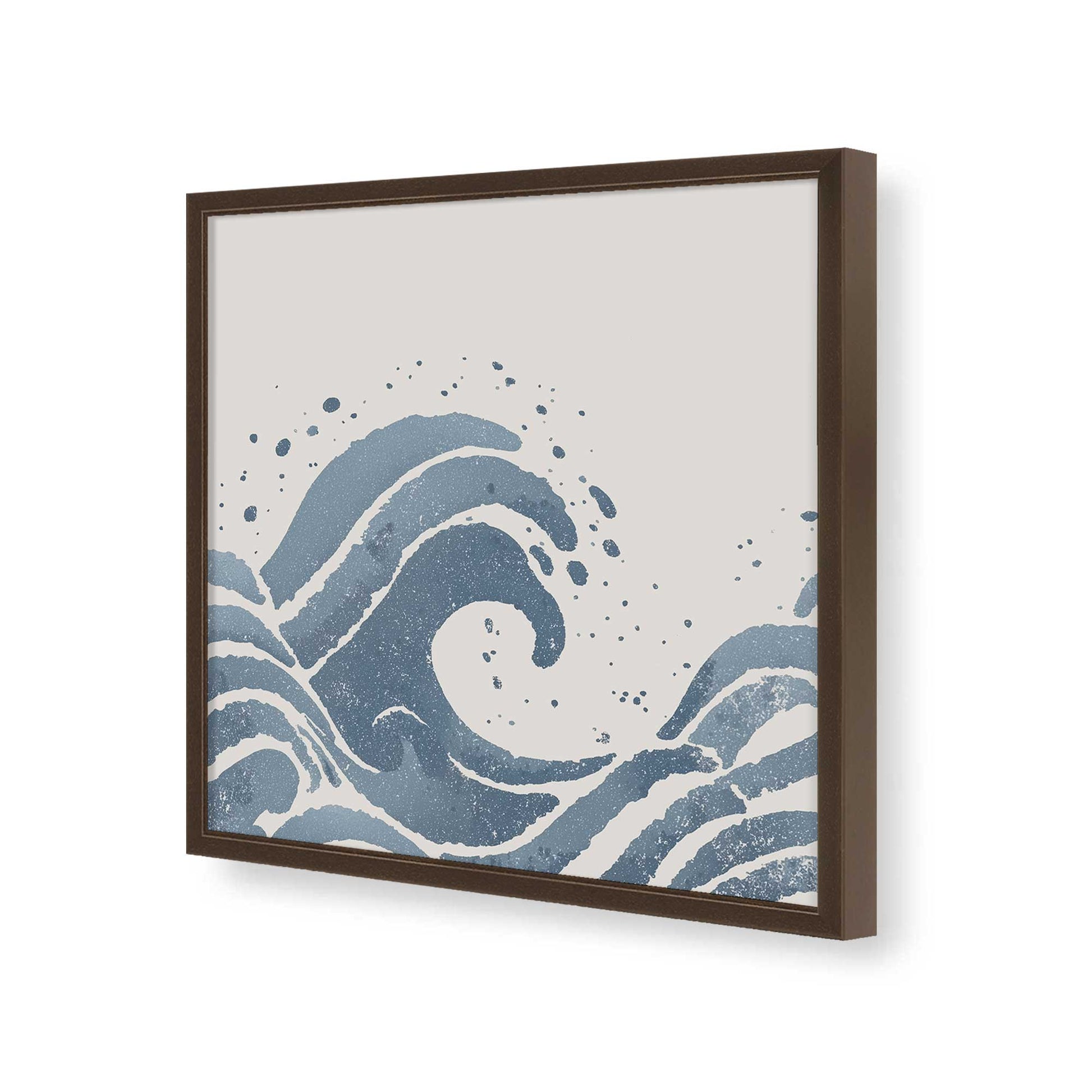 [Color:Espresso], Picture of art in a Espresso frame of the corner