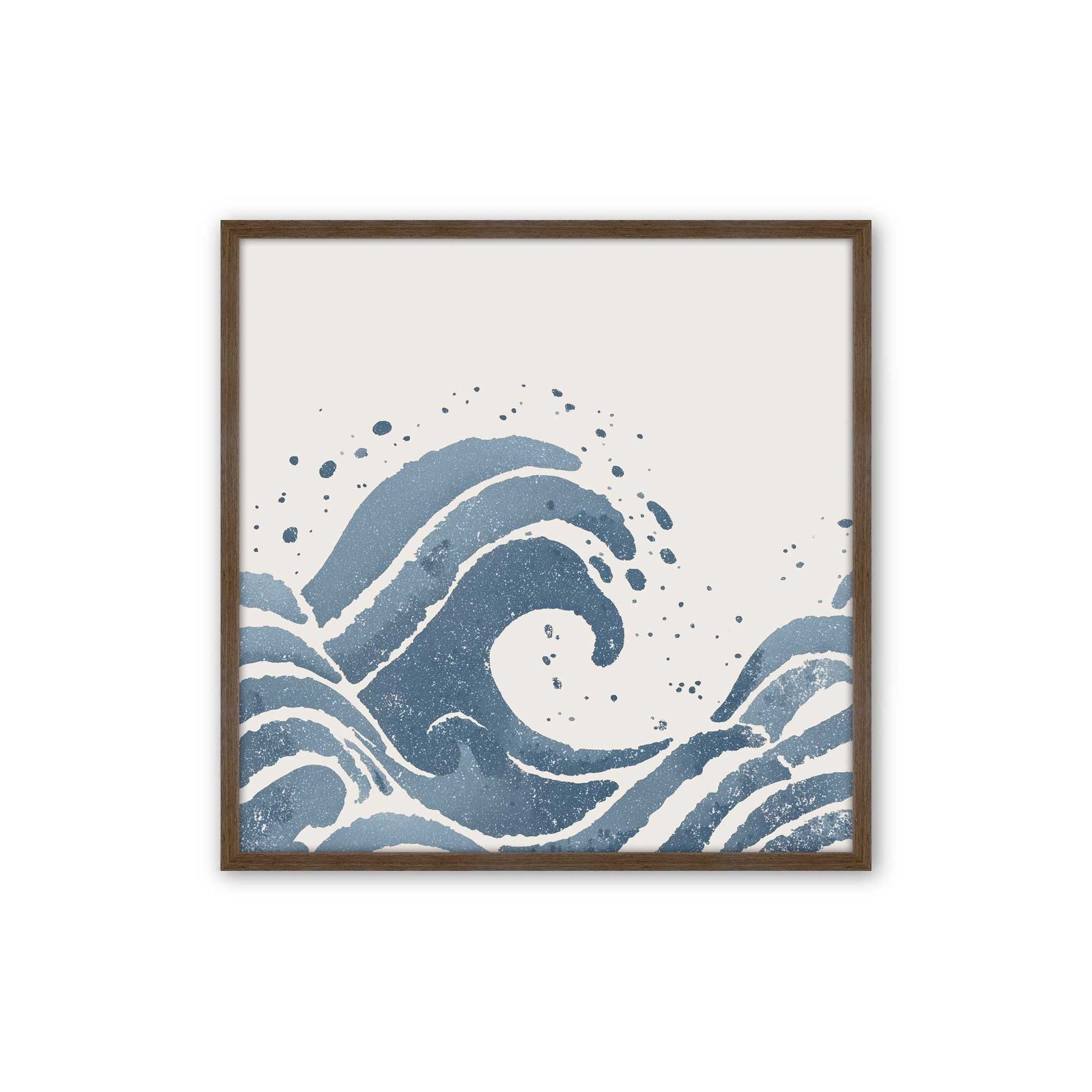 [Color:Walnut], Picture of art in a Walnut frame