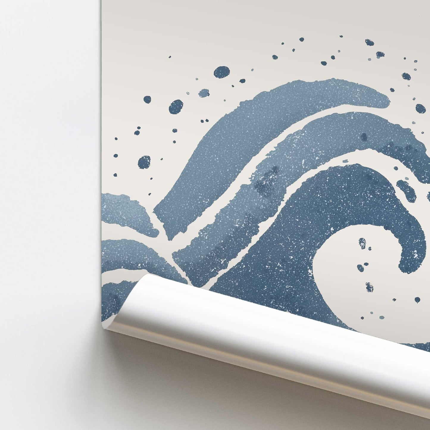 [Color:Rolled Print], Picture of close up of art