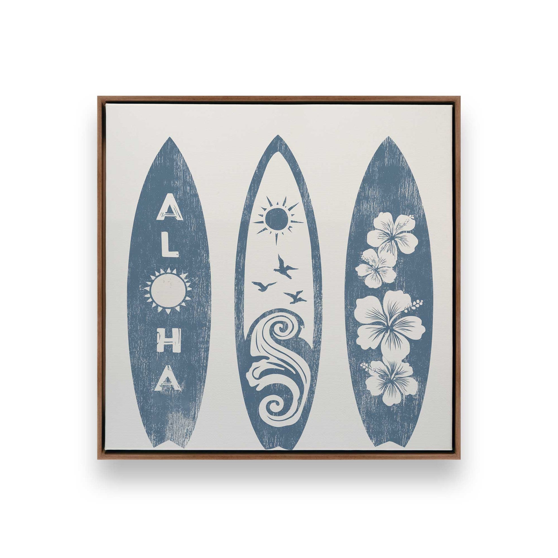 [Color:Walnut], Picture of art in a Walnut frame